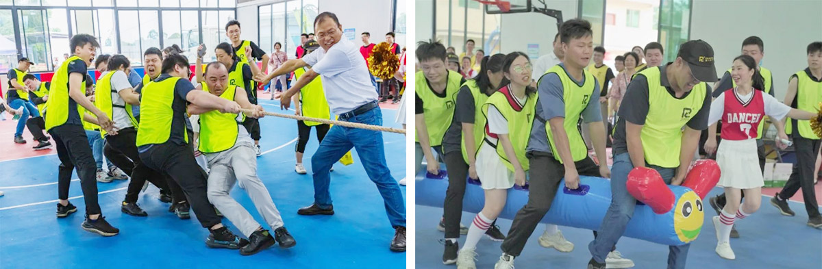 快乐运动，，高效事情——Z6尊龙旗舰厅十五周年庆趣味运动会